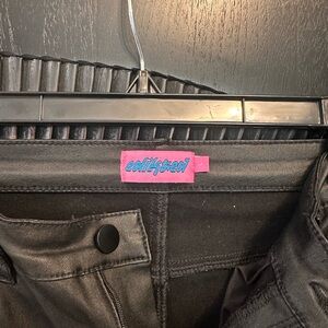 Edikted Black Denim Pants